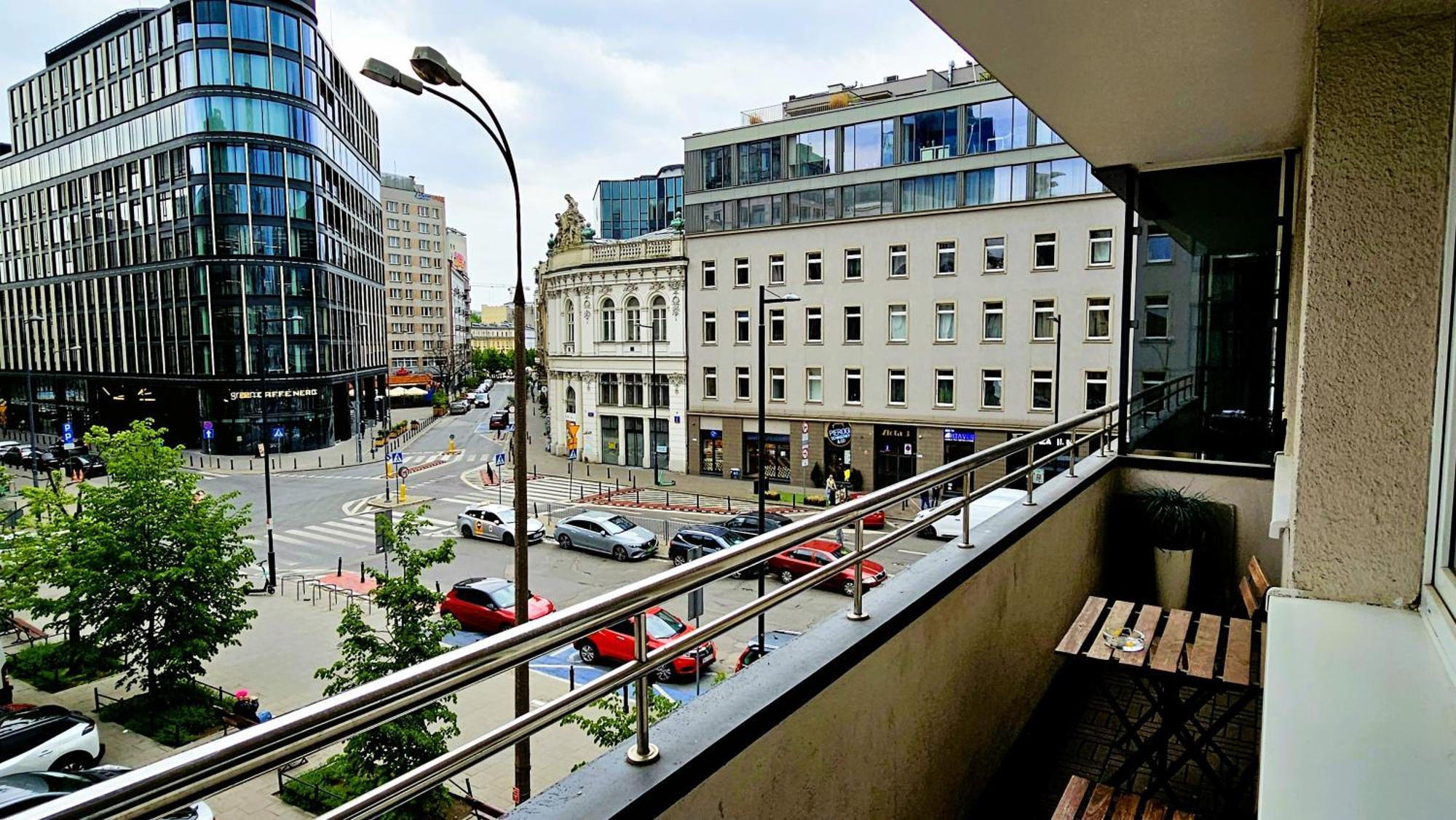 Appartement Golden View à Varsovie Extérieur photo
